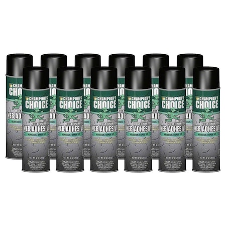 Chase Products Champion Multi-Purpose Web Adhesive net 12 oz., 12PK 5163